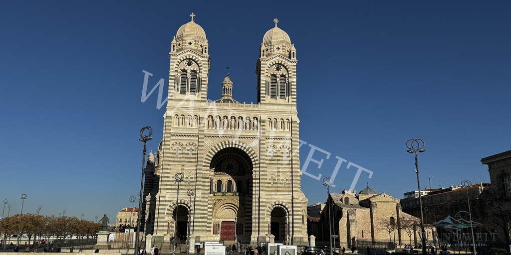 Kathedrale in Marseille – WANDWEIT Vorschau mit Wasserzeichen